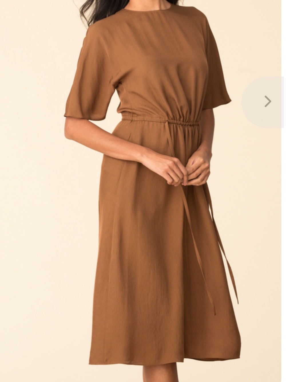 Vince Short Sleeve Midi Dress